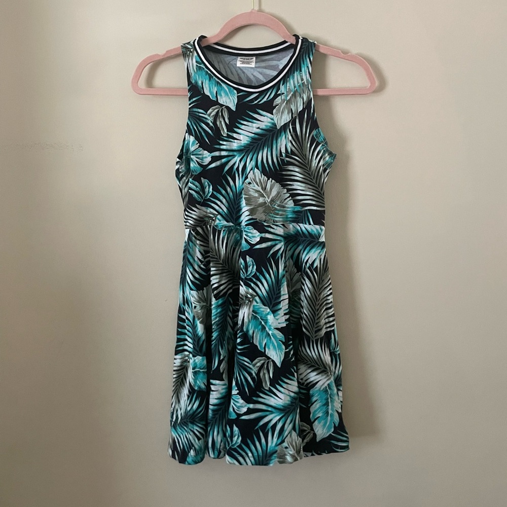 Tropical Leaves Dress